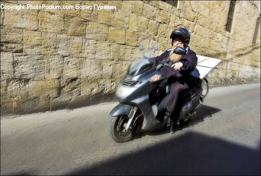 Motor, Motorcycle, Vehicle, People, Person, Human, Scooter