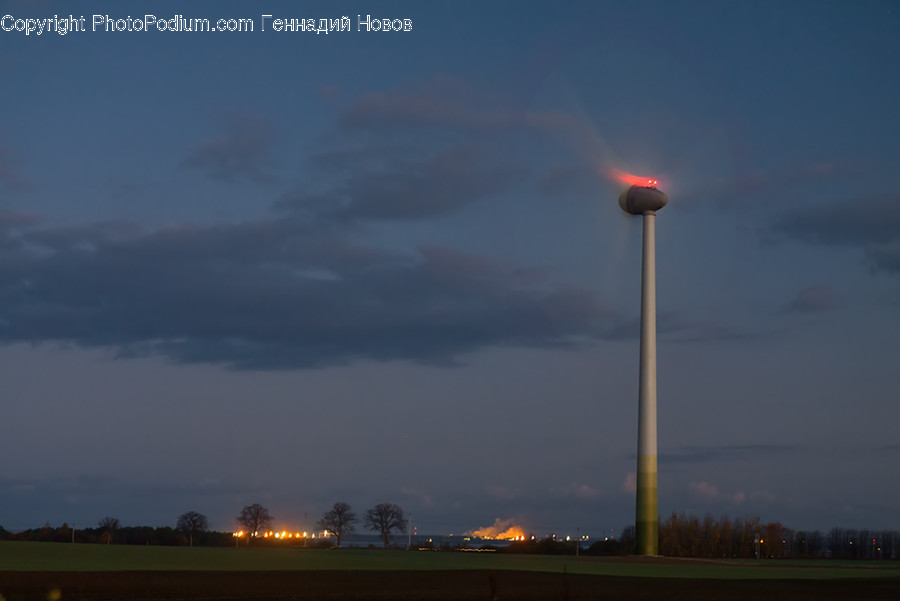 Lamp Post, Pole, Beacon