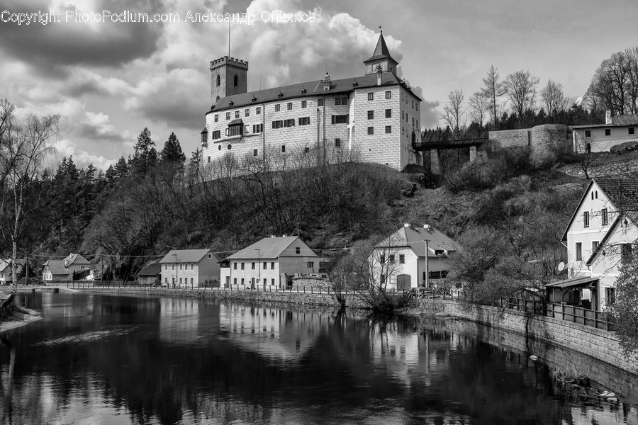 Castle, Architecture, Building, Nature, Outdoors