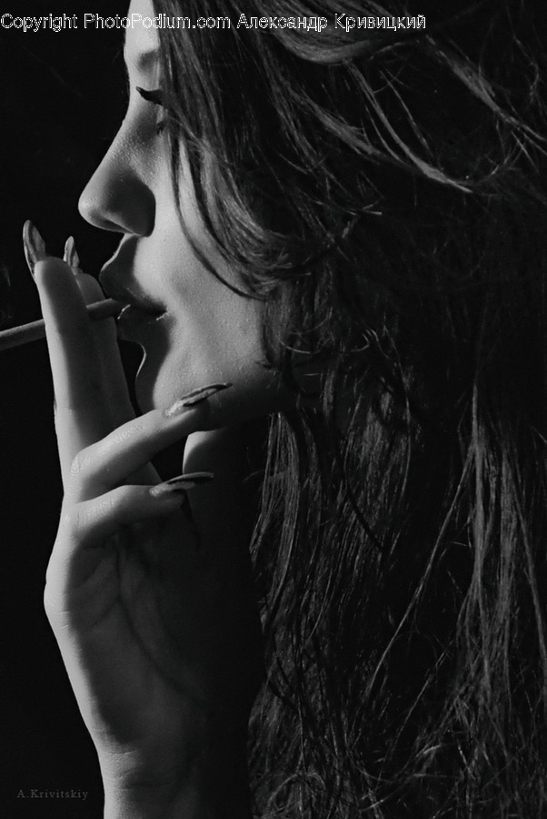 Person, Human, Finger, Smoke, Smoking