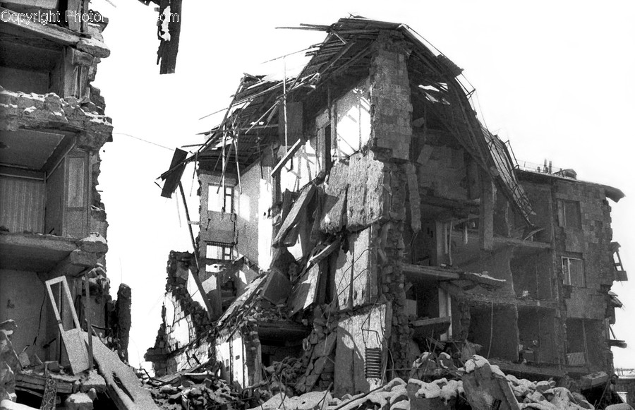 Demolition, Nature, Earthquake
