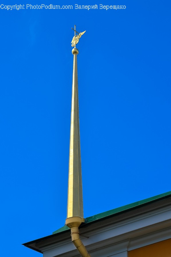 Steeple, Architecture, Spire, Tower, Building