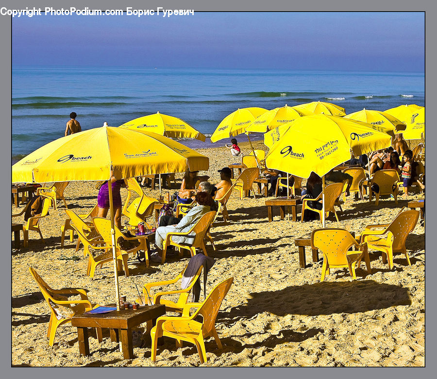 Chair, Furniture, Barrow, Vehicle, Wheelbarrow, Playground, Beach