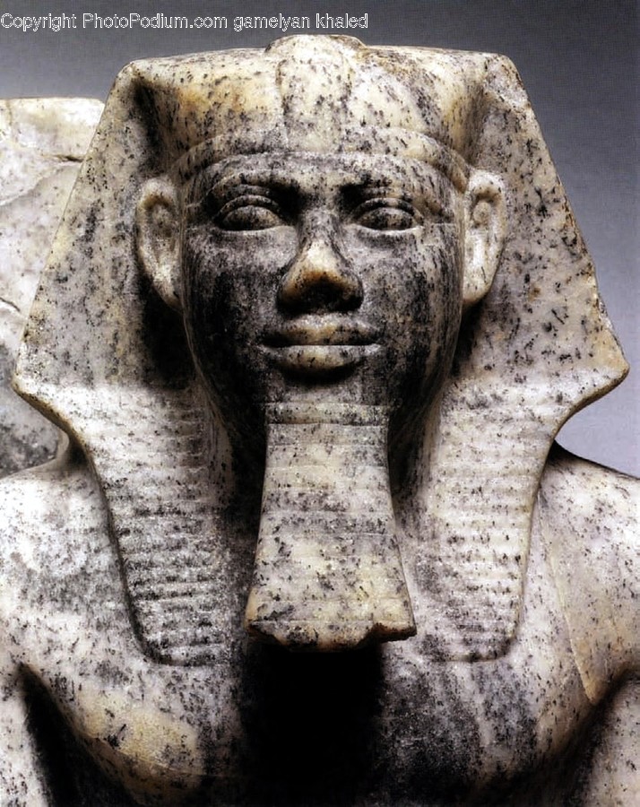 Head, Sculpture, Statue, Art, Archaeology