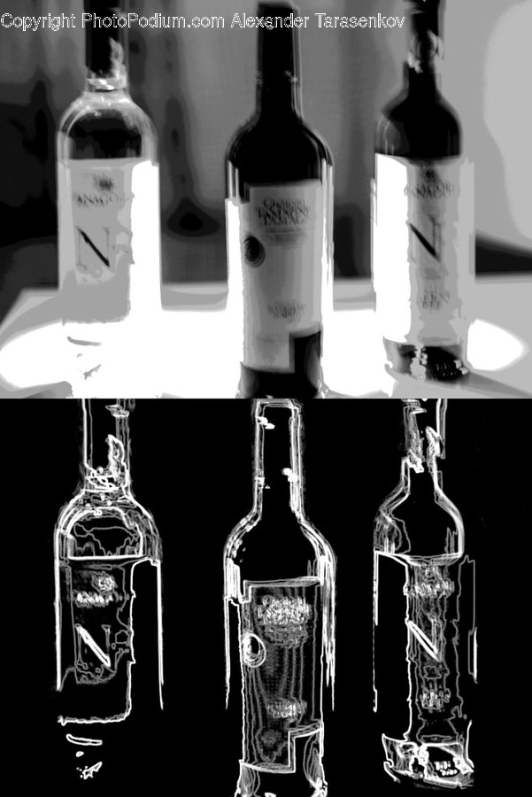 Beverage, Drink, Alcohol, Bottle, Wine
