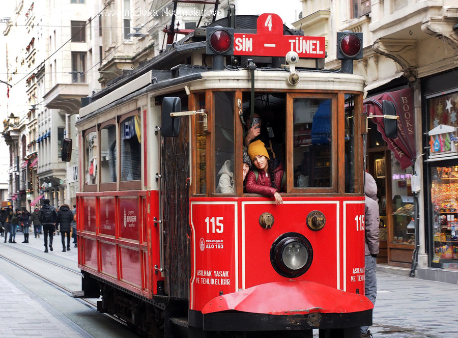 Person, Human, Vehicle, Cable Car, Transportation