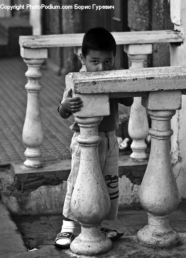 People, Person, Human, Bench, Reading, Column, Pillar