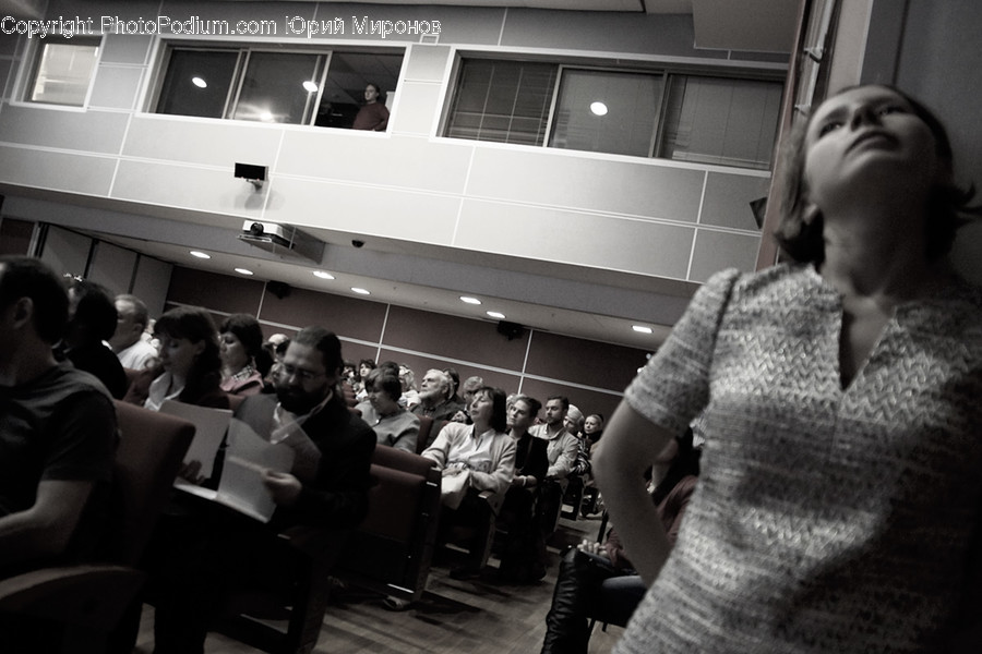 Human, Person, Crowd, Audience, Interior Design