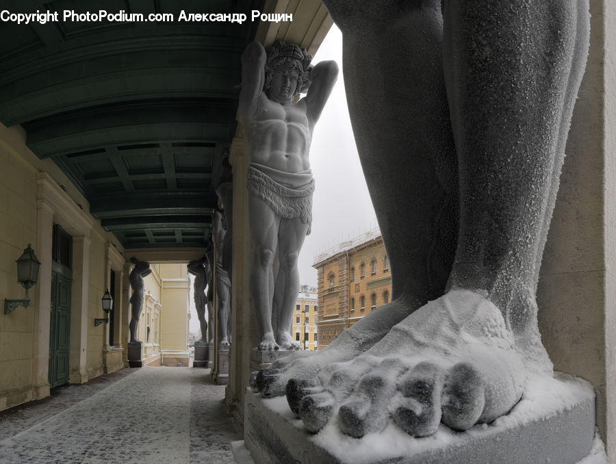 People, Person, Human, Art, Sculpture, Statue, Ice