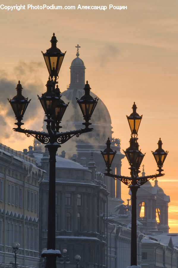 Architecture, Dome, Mosque, Worship, Observatory, Planetarium, Dusk