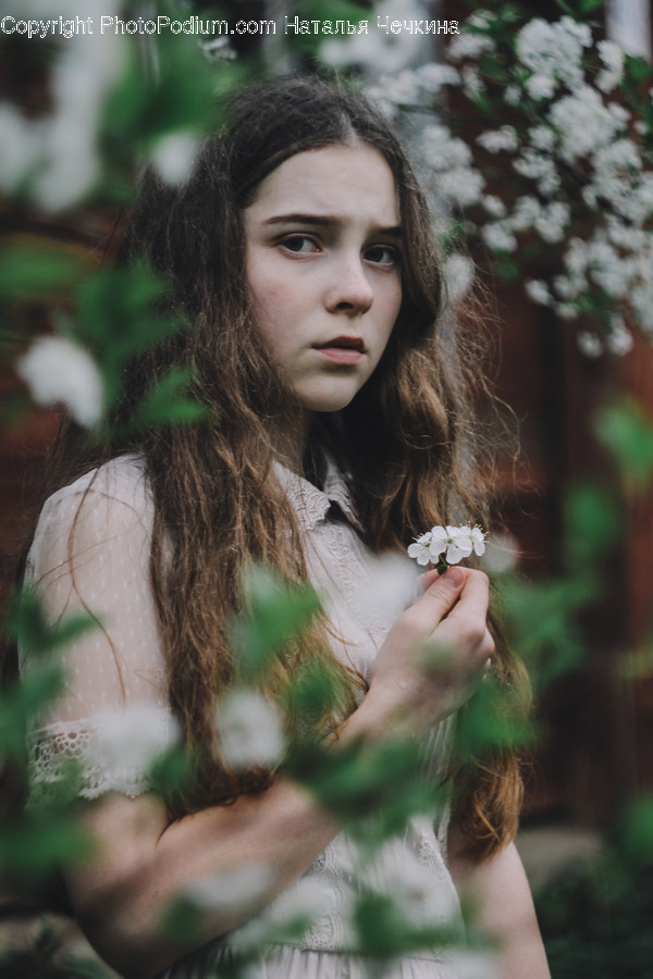 Person, Human, Plant, Female, Finger