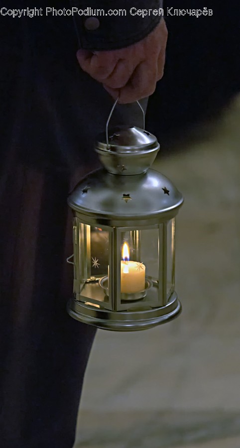 Lantern, Lamp, Candle