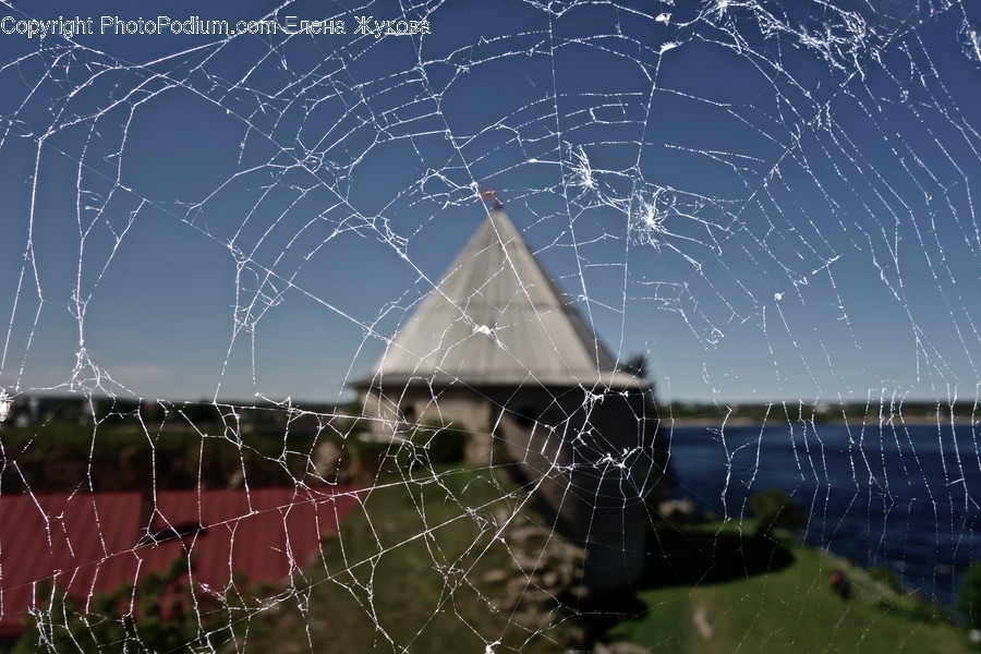 Sphere, Triangle, Spider Web