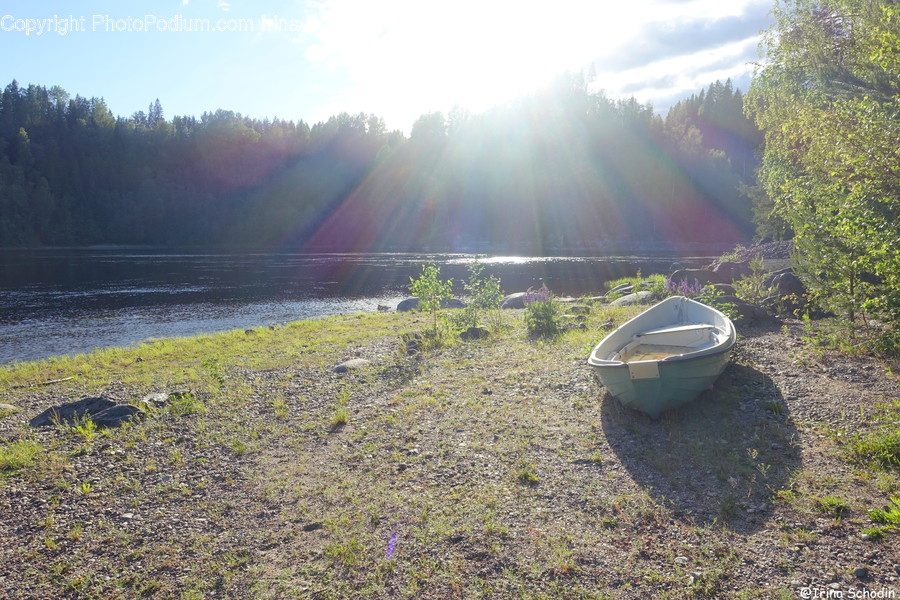 Flare, Light, Vessel, Vehicle, Watercraft