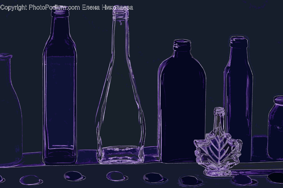 Glass, Bottle, Beverage, Drink, Alcohol