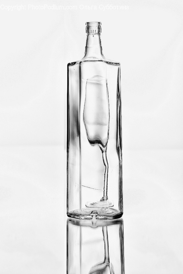 Glass, Bottle, Shaker, Goblet