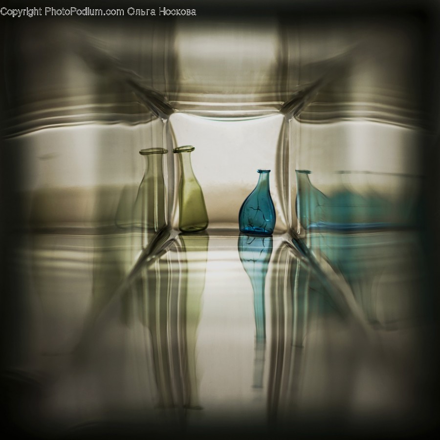 Glass, Bottle, Jar, Lab, Hourglass