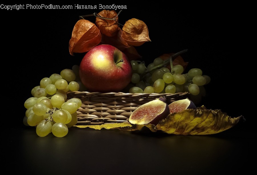 Plant, Food, Fruit, Grapes, Apple