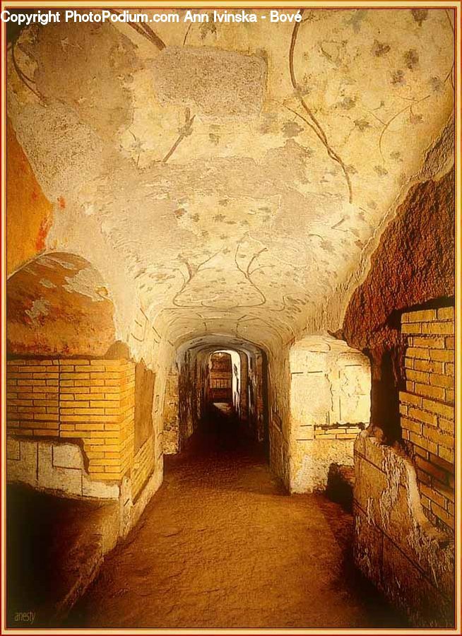 Corridor, Crypt, Tunnel, Bunker
