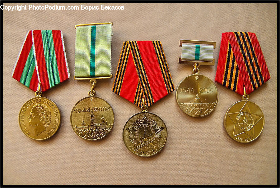 Gold, Gold Medal, Trophy, Accessories, Badge, Emblem, Logo