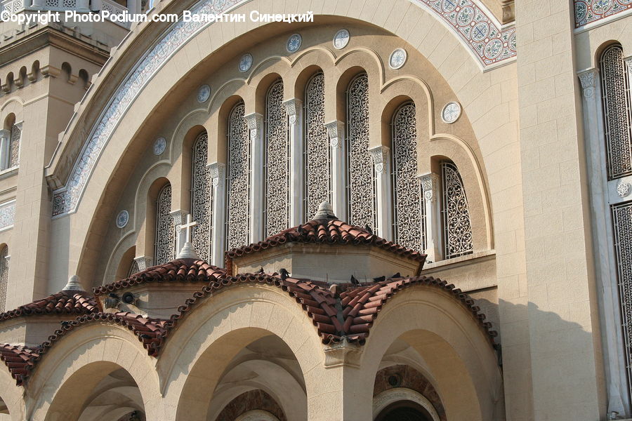 Architecture, Aisle, Corridor, Building, Dome, Church, Worship