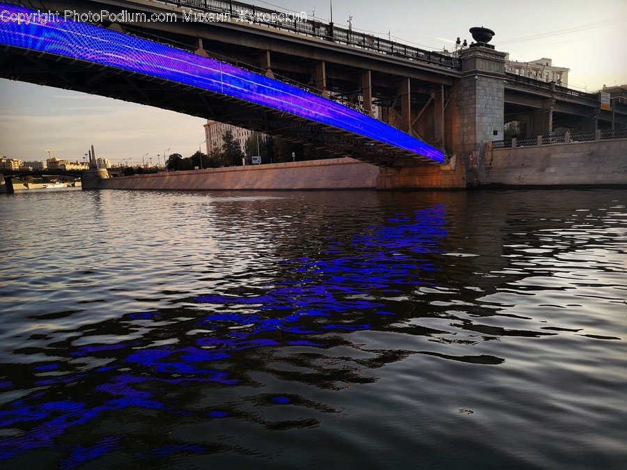 Building, Bridge, Water, Architecture, Waterfront