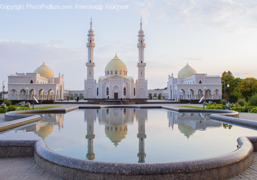 Building, Dome, Architecture, Mosque, Person