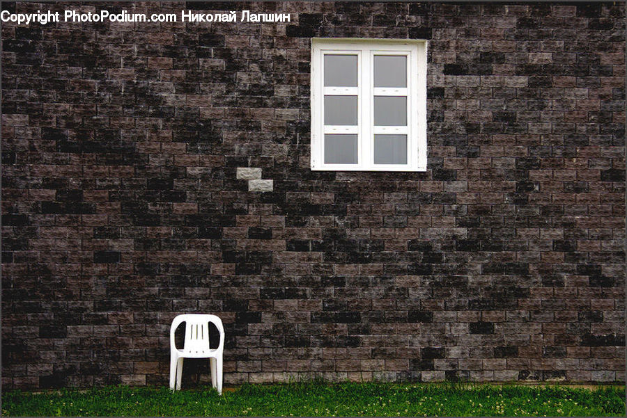 Window, Chair, Furniture, Brick, Fence, Wall, Bench