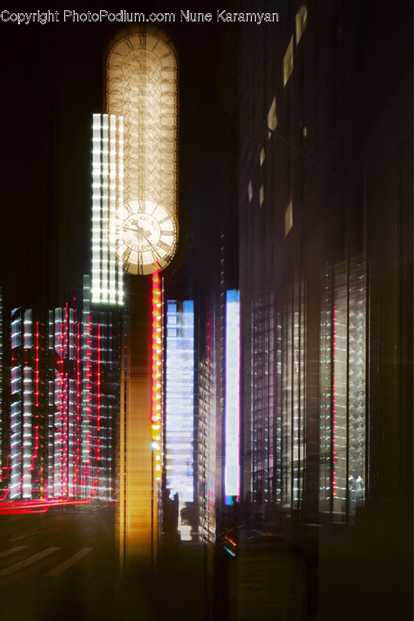 Lighting, Metropolis, Urban, Town, City