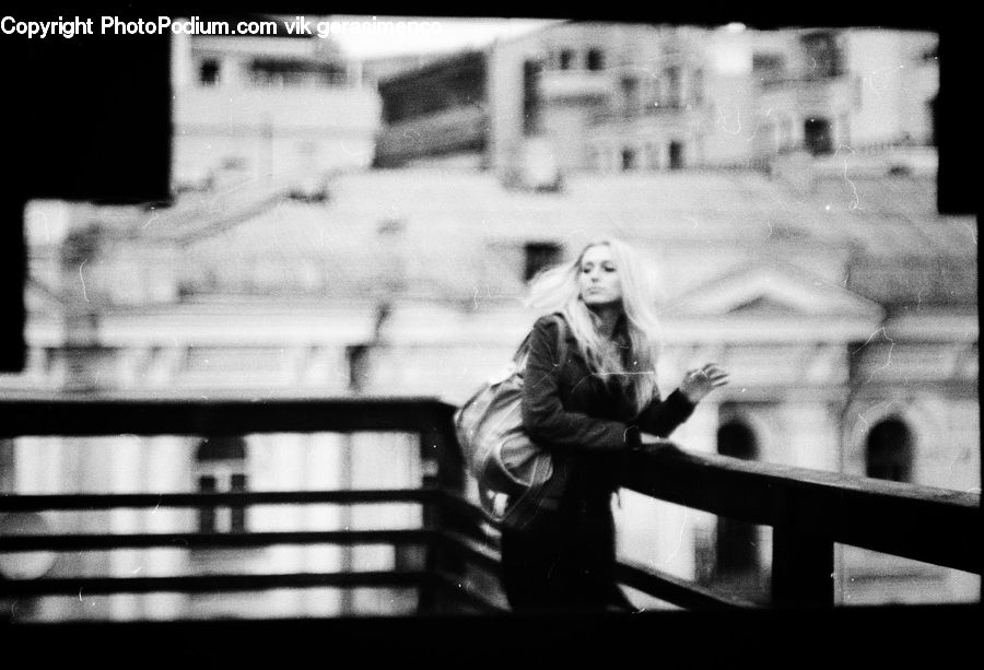 People, Person, Human, Blonde, Female, Woman, Bench