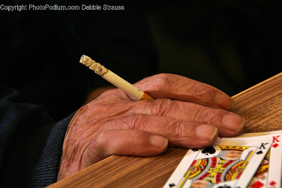 Human, Person, Finger, Smoke, Game