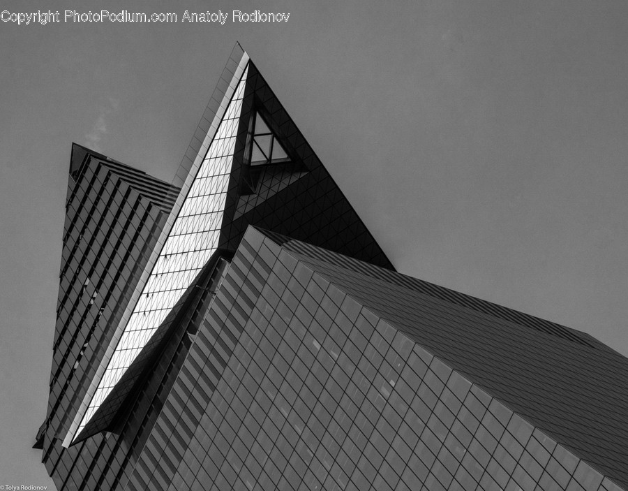 Triangle, Building, Office Building