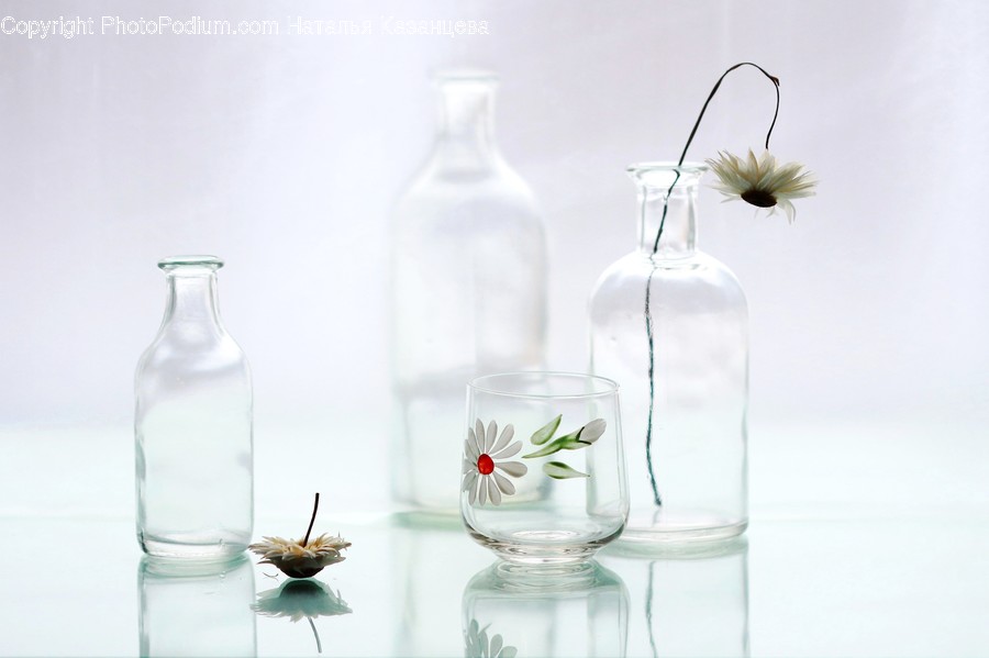 Glass, Plant, Jar, Goblet, Pottery
