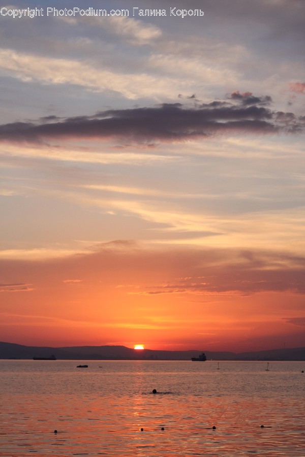 Nature, Outdoors, Red Sky, Sunset, Dusk