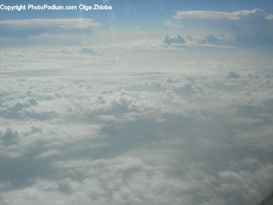 Cloud, Cumulus, Sky, Azure Sky, Outdoors, Aerial View