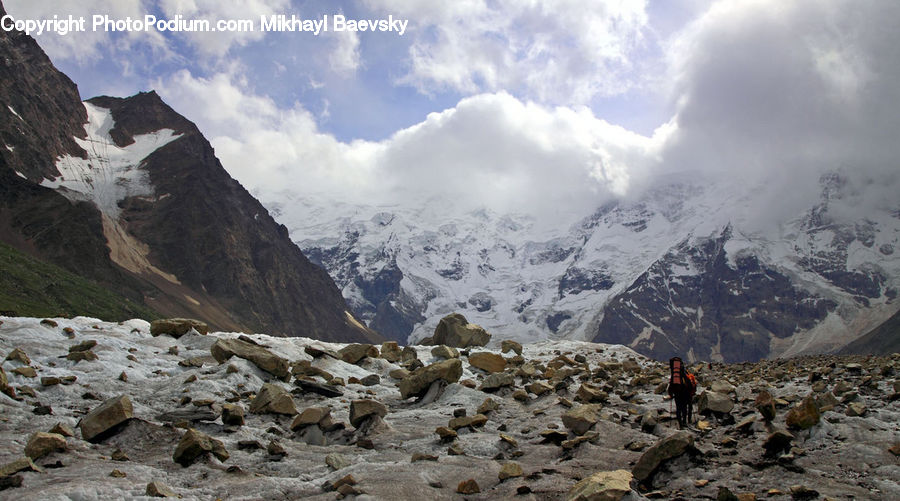 Arctic, Glacier, Ice, Mountain, Outdoors, Snow, Alps