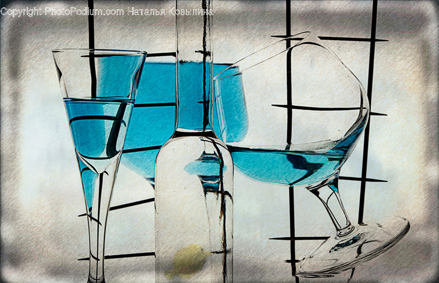 Glass, Goblet, Drink, Beverage, Art