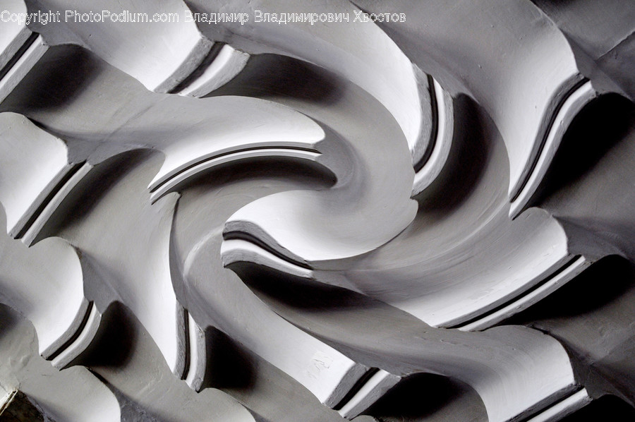 Art, Modern Art, Graphics, Aluminium, Spiral