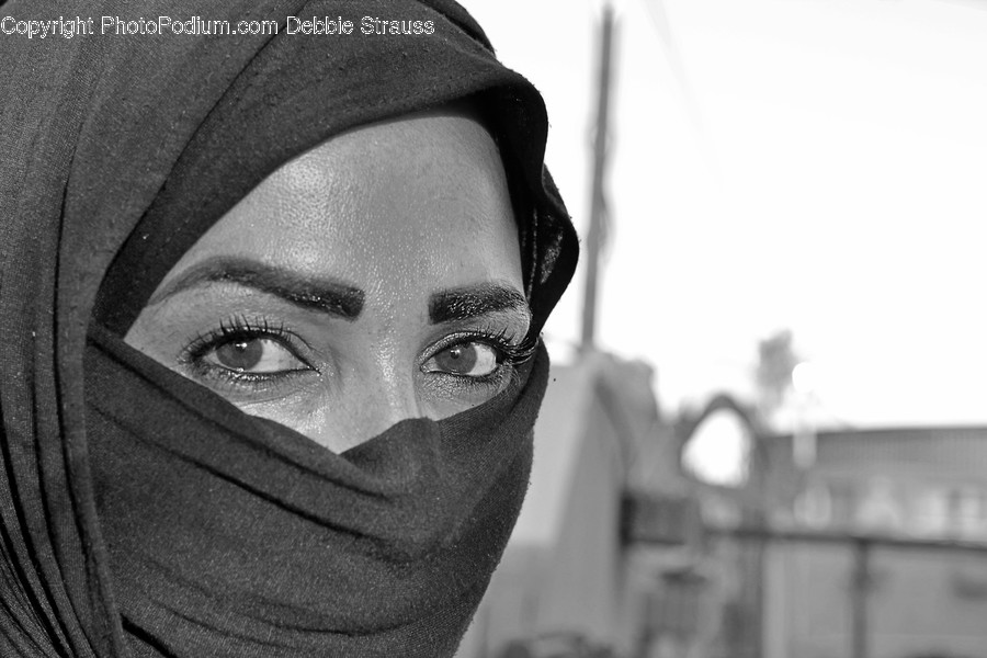 Apparel, Clothing, Veil, Human, Person