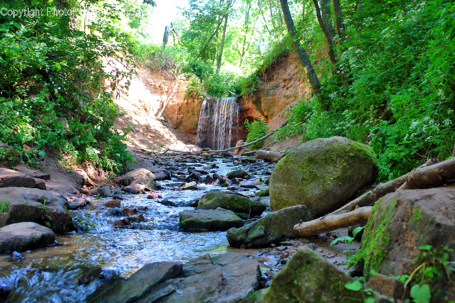 Water, Nature, Outdoors, Creek, Stream