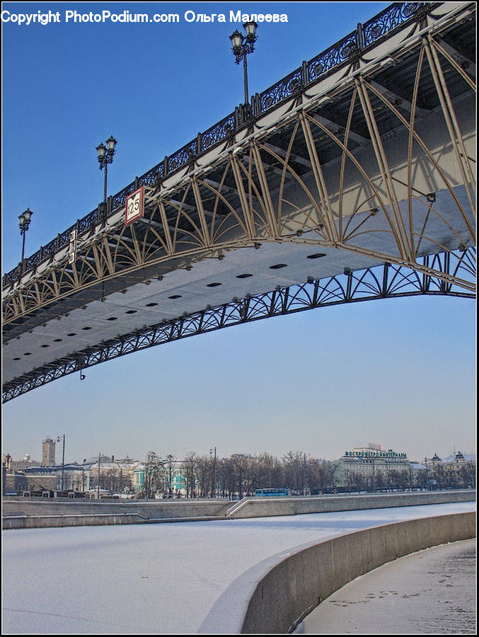 Arch, Arch Bridge, Bridge, City, Downtown, Metropolis, Urban