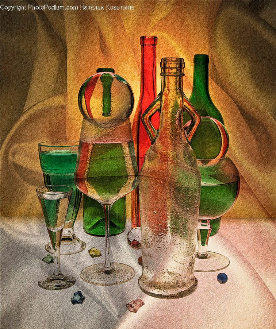 Glass, Goblet, Alcohol, Drink, Beverage