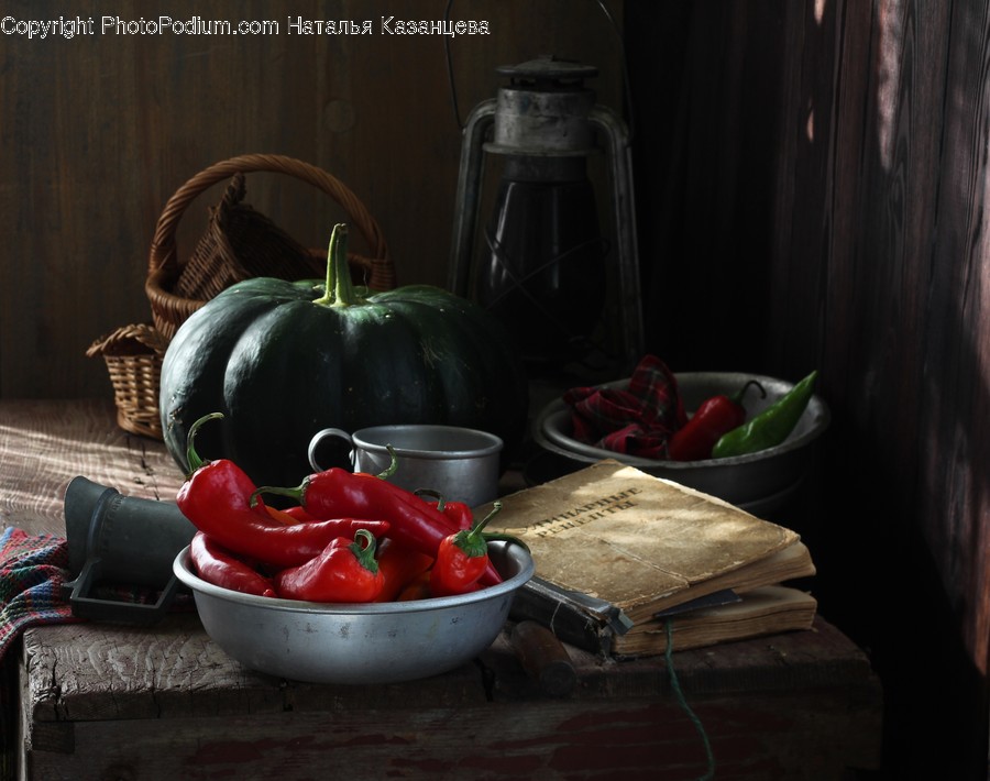 Plant, Food, Vegetable, Pepper, Bell Pepper