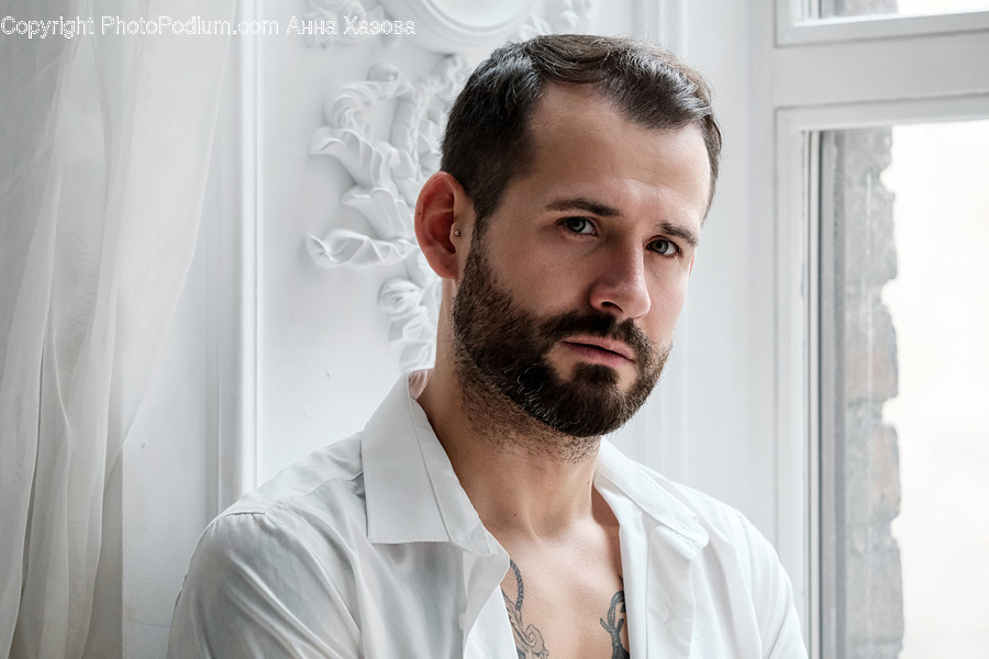 Person, Human, Face, Beard, Man
