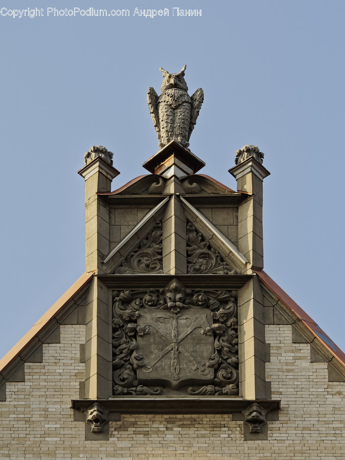 Triangle, Symbol, Architecture, Building, Emblem