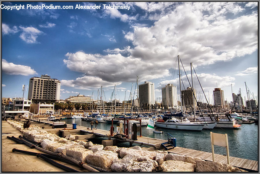 Dock, Harbor, Landing, Marina, Port, Waterfront, City