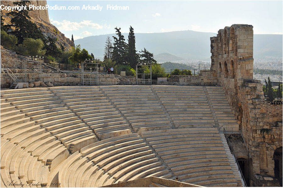 Amphitheater, Amphitheatre, Architecture, Castle, Fort, Brick, Arena
