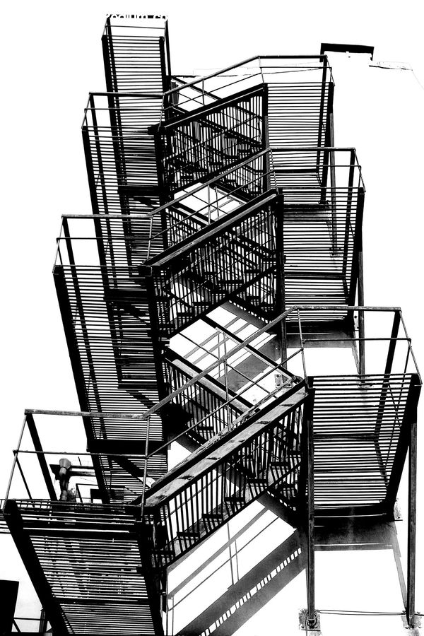 Chair, Furniture, Banister, Handrail, Building, City, High Rise