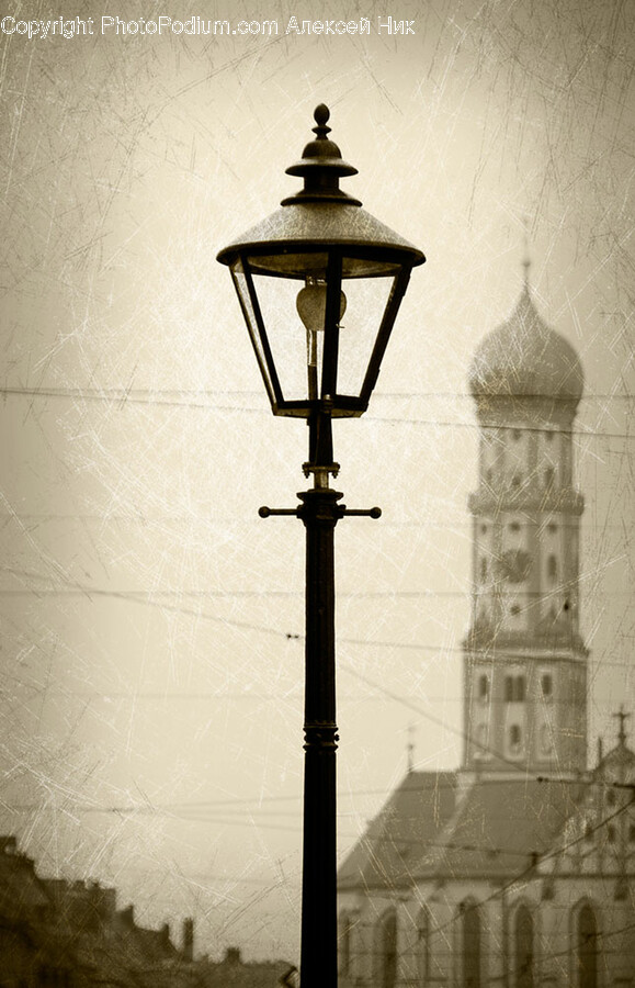 Lamp Post, Architecture, Building, Dome, Lamp