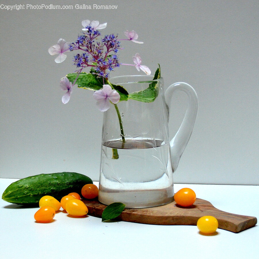 Plant, Produce, Food, Jar, Vase